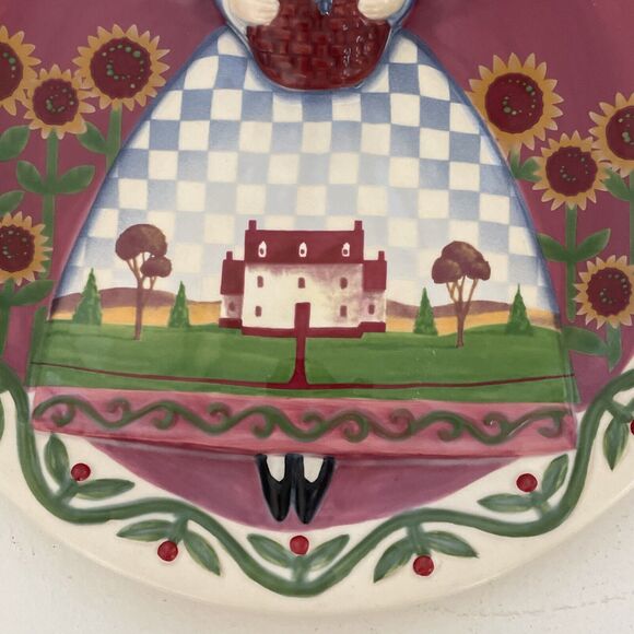 Jim Shore Heartwood Creek Fall ANGEL Collector Plate Country Farmhouse Decor - Picture 4 of 8